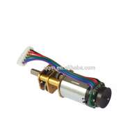 N20GB gear reducer brush DC motor with encoder