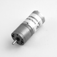 12V DC gear encoder motor 25GA370 for robot